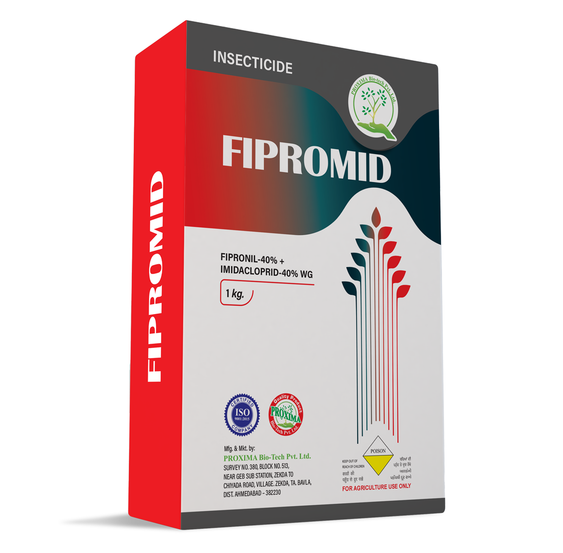 Fipronil 40% + Imidacloprid - 40% WG