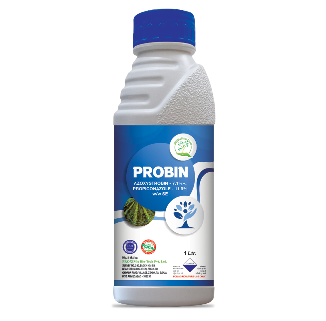 Azoxystrobin - 7.1% + peopiconazole - 11.9% w/w SE