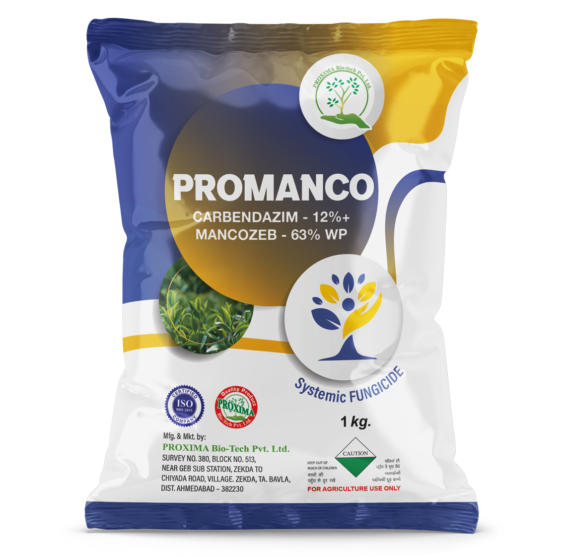CArbendazim - 12% + Mancozeb- 63% WP