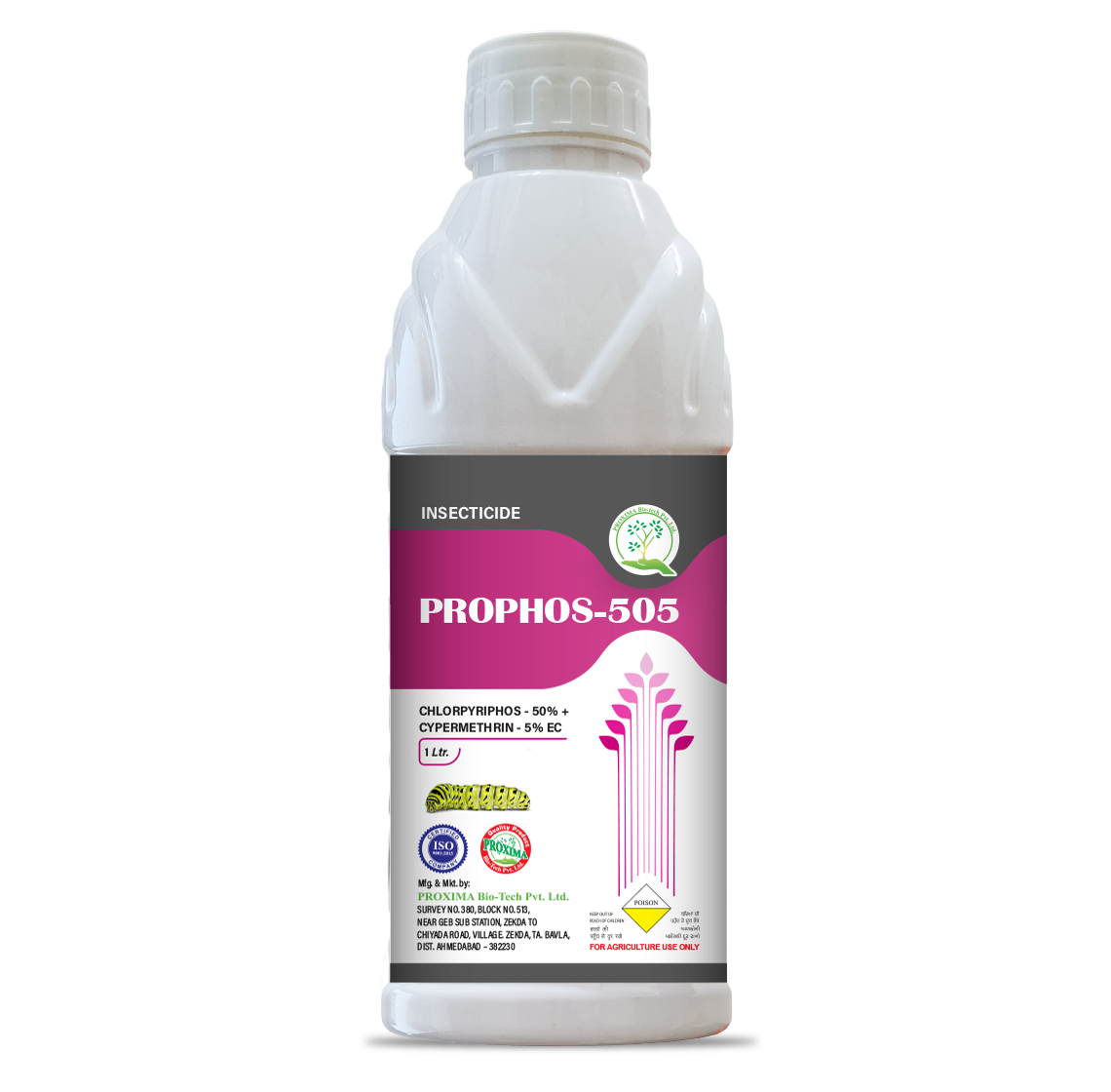 Chlorpyriphos 50% + Cypermethrin -5% EC